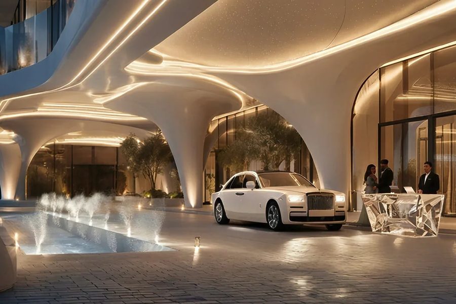 Arrival & Valet Parking